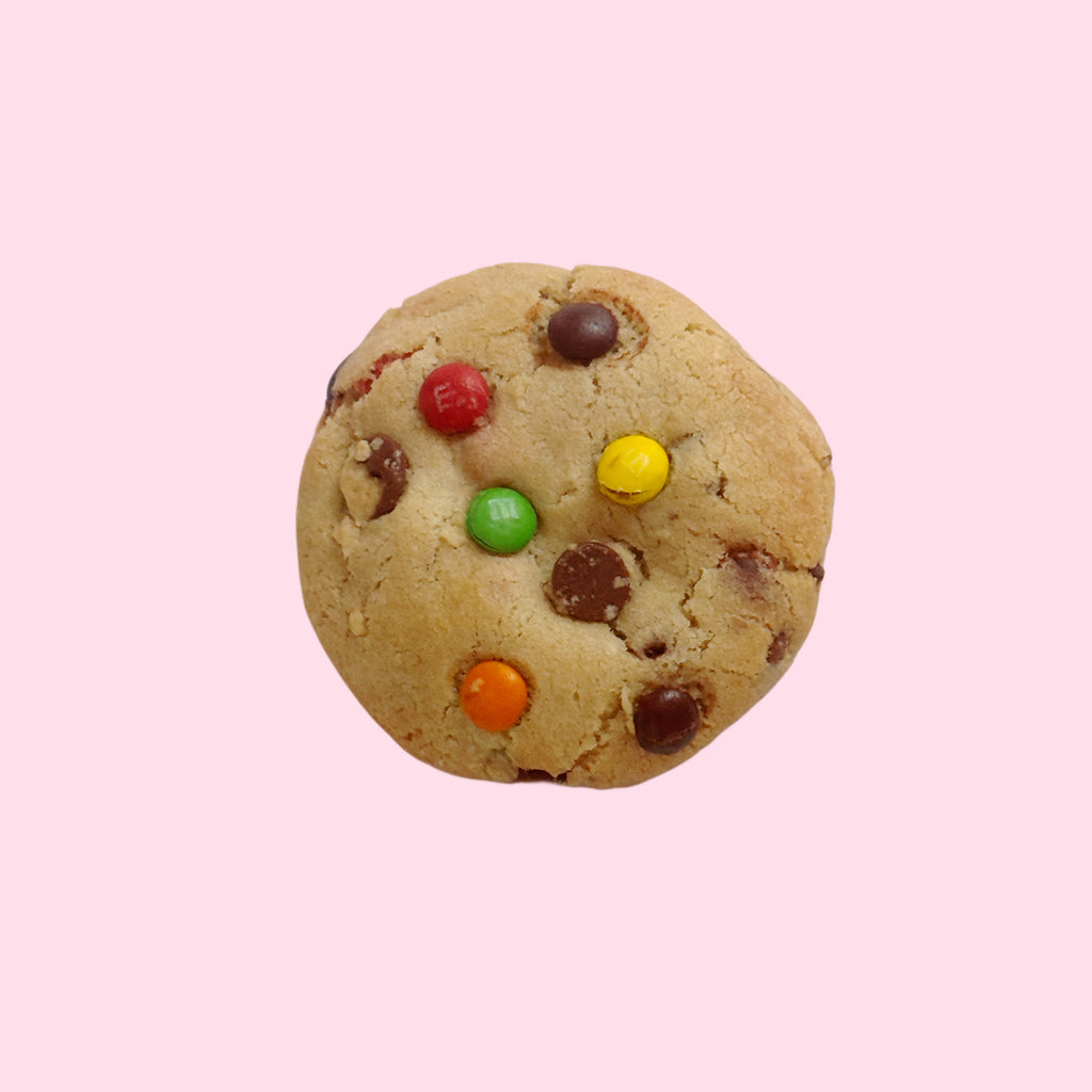 M&M Chocolate Chip Cookie
