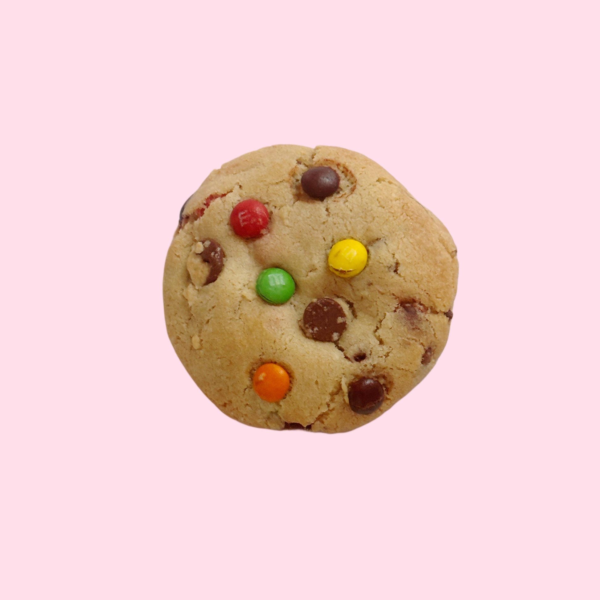 M&M Chocolate Chip Cookie