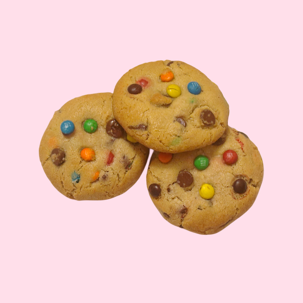 M&M Chocolate Chip Cookie